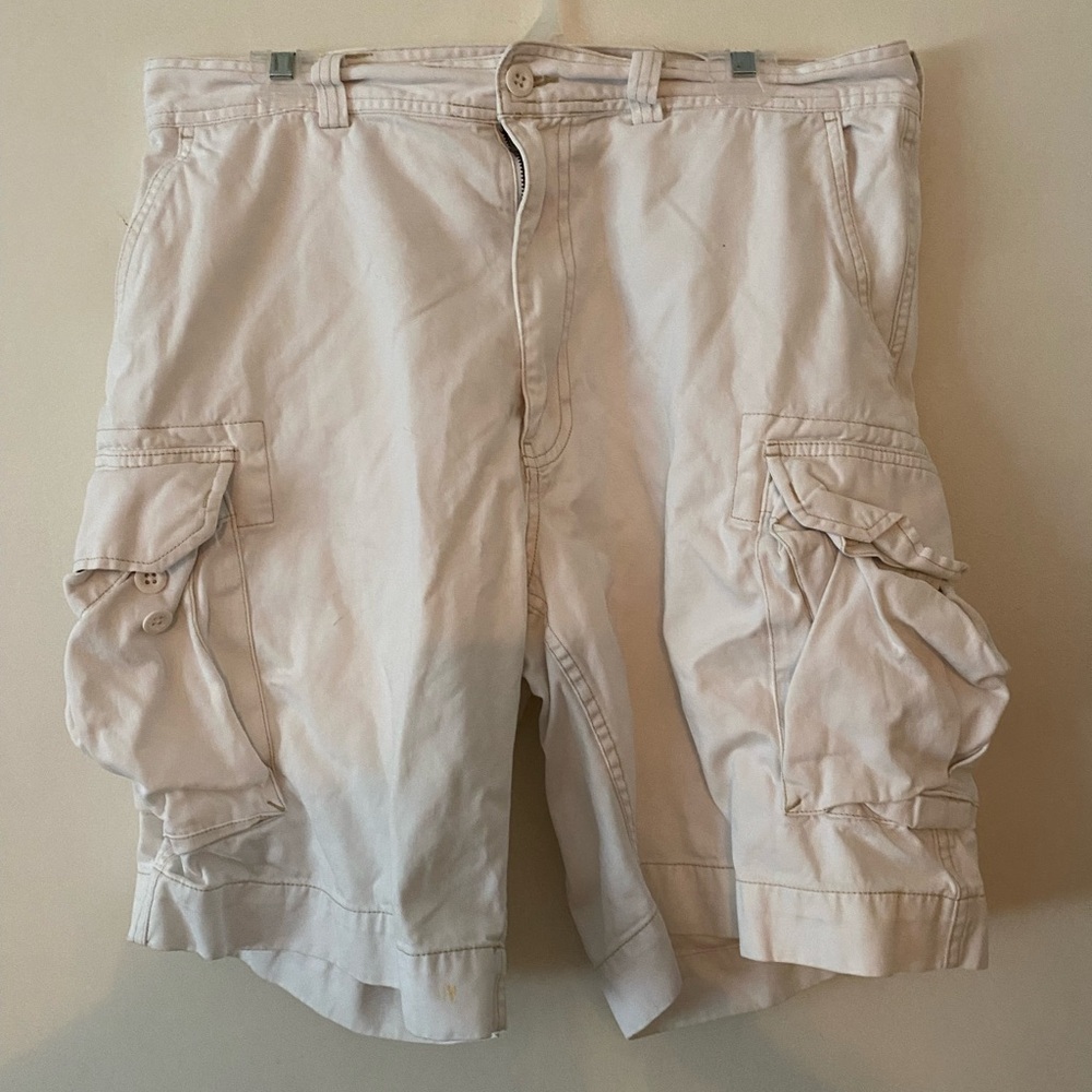 Polo Ralph Lauren White cargo shorts